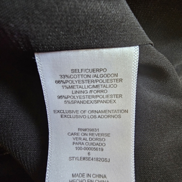 Sam Edelman Textured Wrap Around Skirt Size 6 - Picture 6 of 6